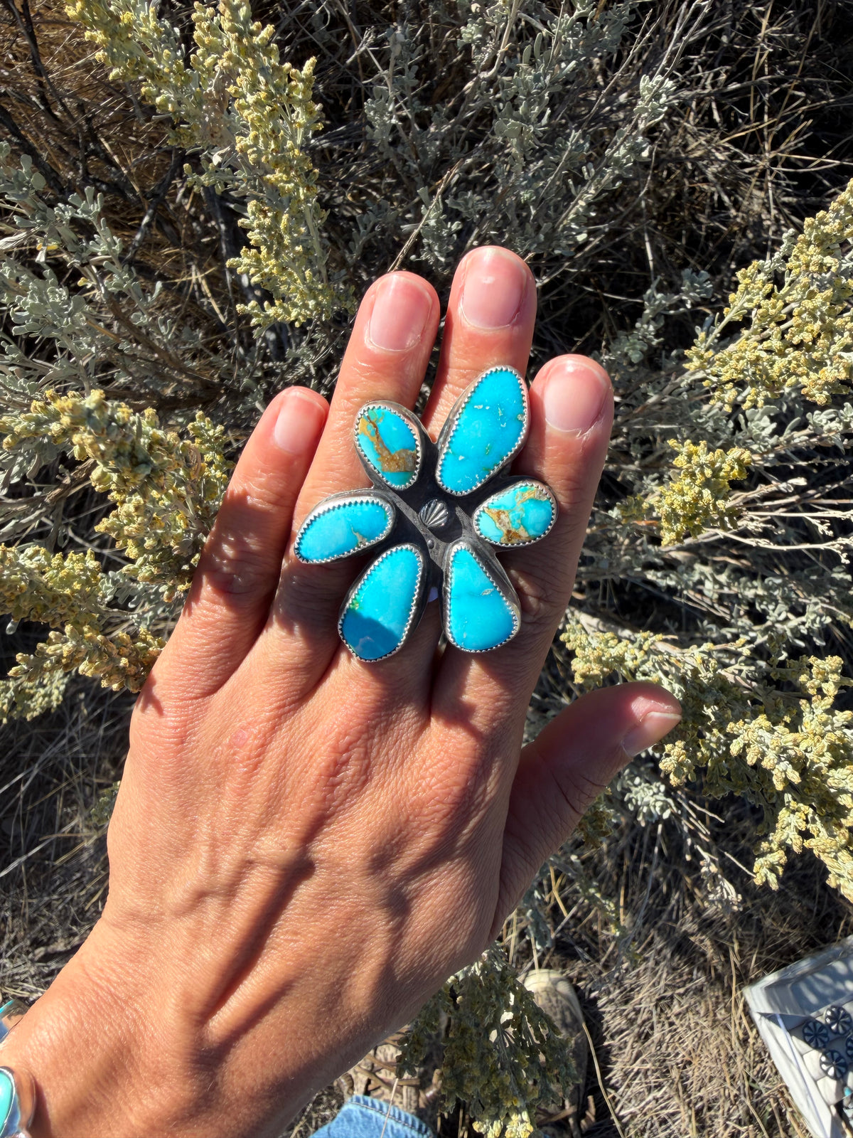 Funky flower - sz 8.75