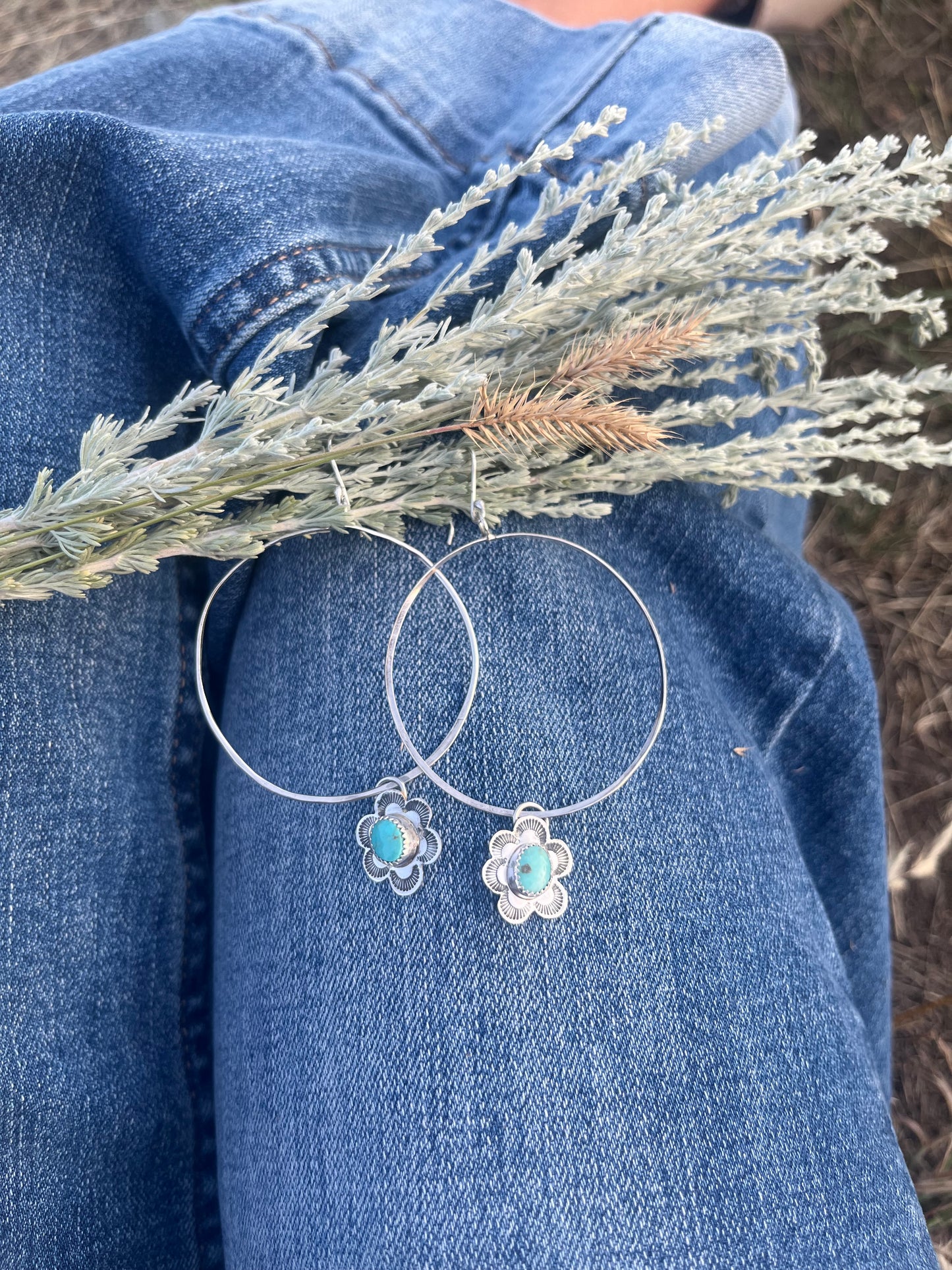 Flower hoops