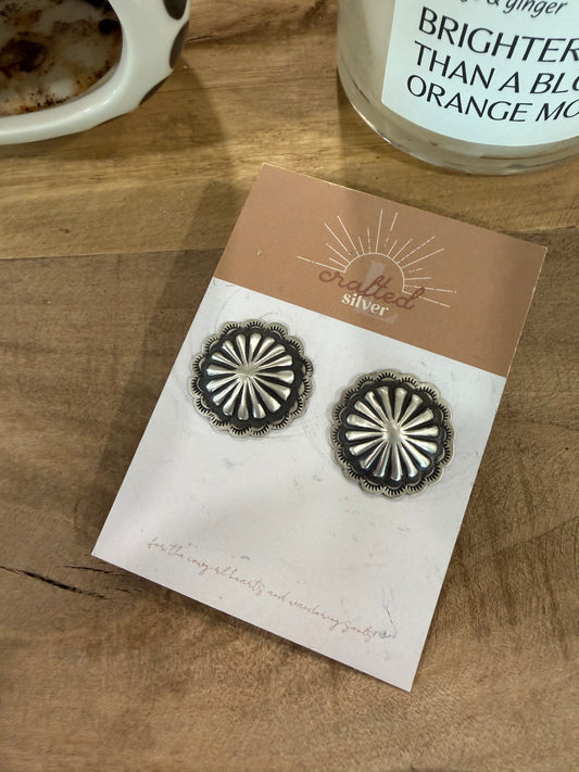Small concho studs