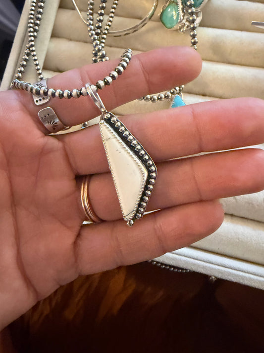 White Buffalo and pearls