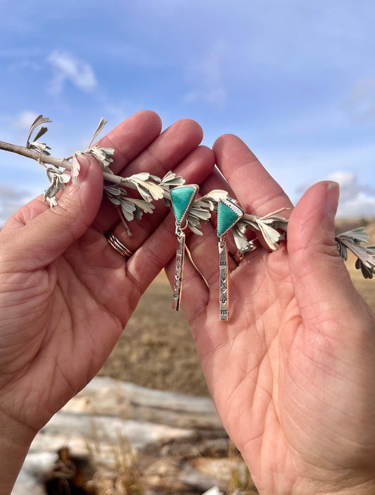 Western plains earrings